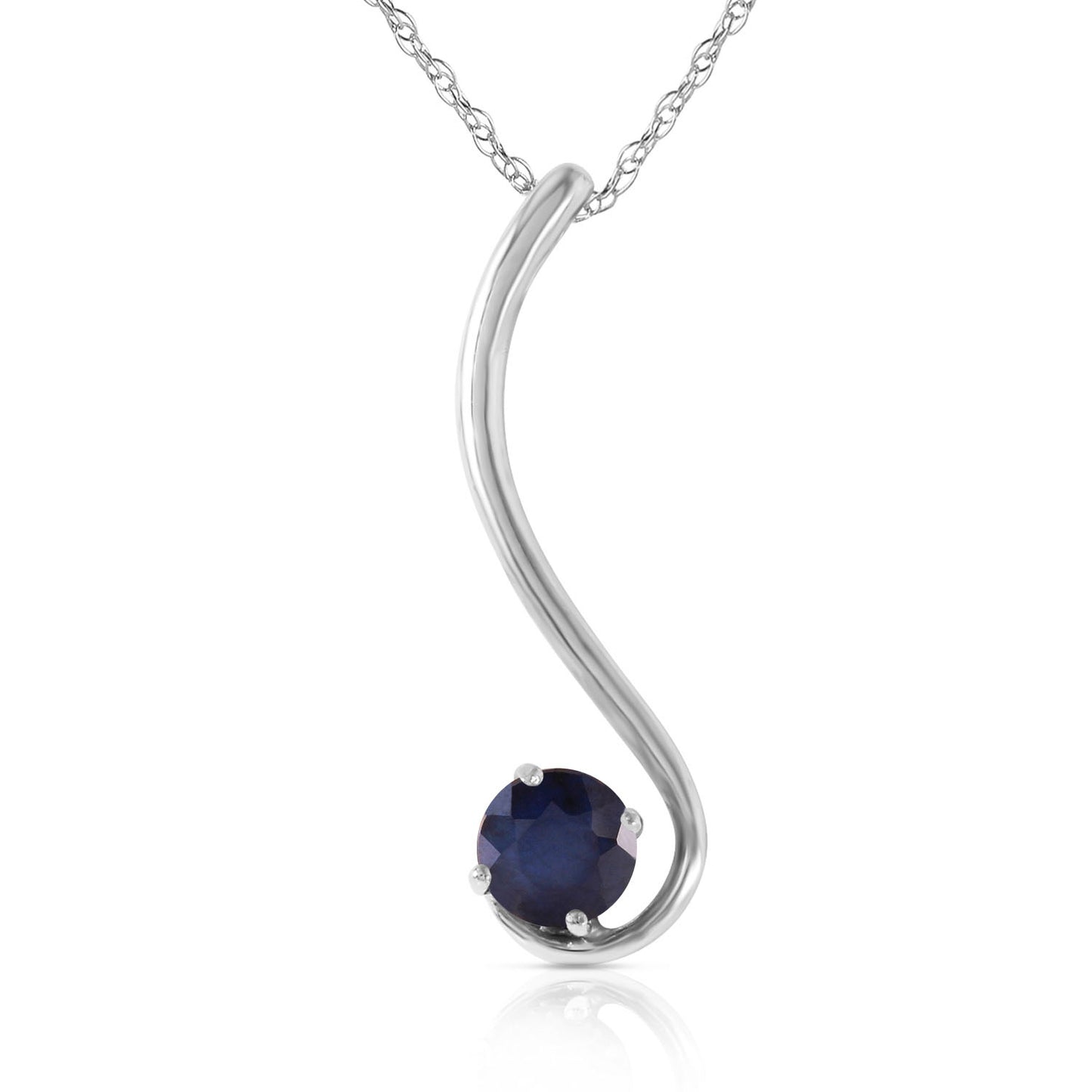 Celestial Sway Sapphire Necklace