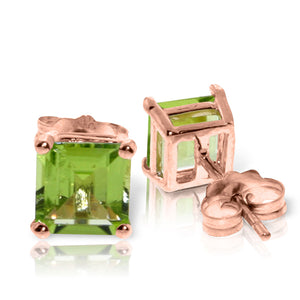Soulful Edge Peridot Earrings