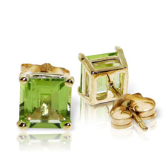 Soulful Edge Peridot Earrings