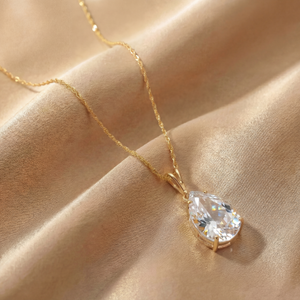 Hidden Light White Topaz Necklace