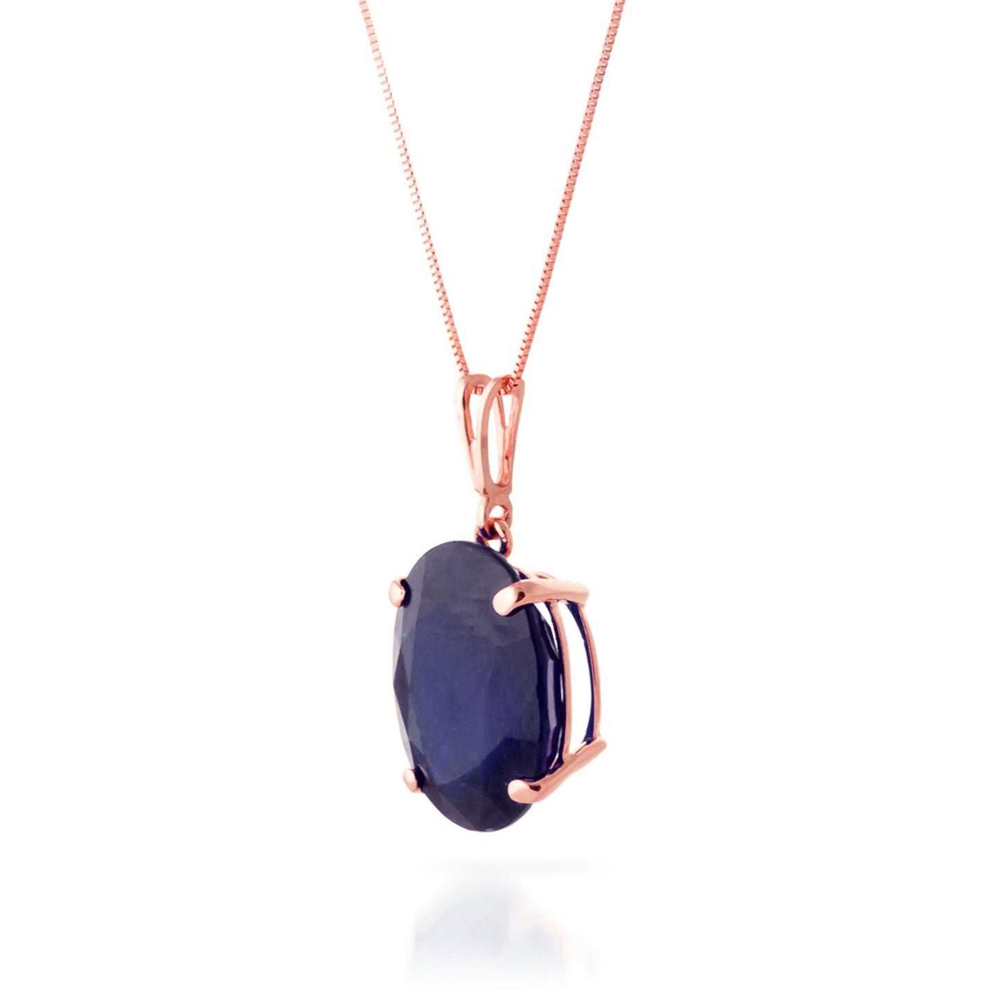 Graceful Glow Sapphire Necklace