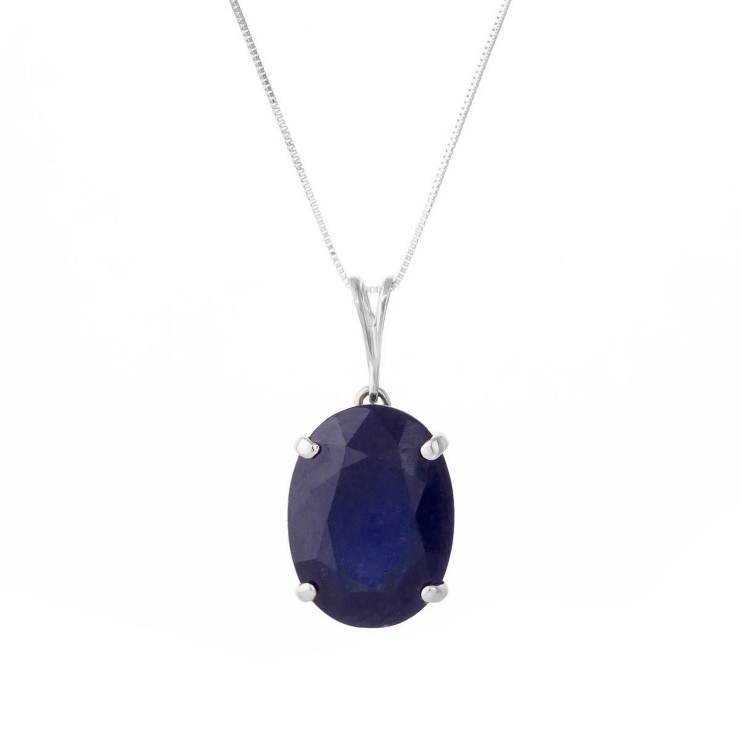 Graceful Glow Sapphire Necklace