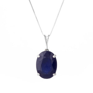 Graceful Glow Sapphire Necklace