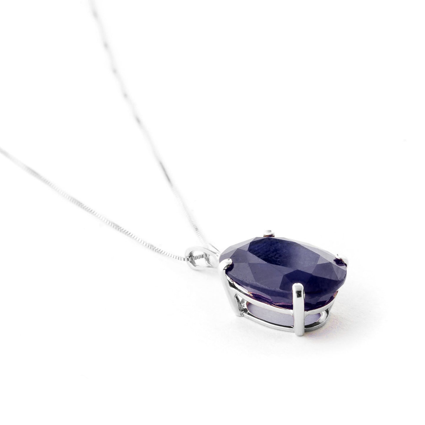 Graceful Glow Sapphire Necklace