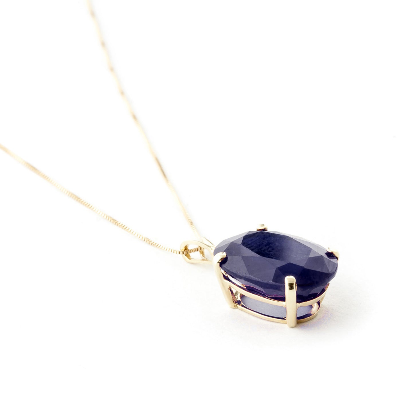 Graceful Glow Sapphire Necklace