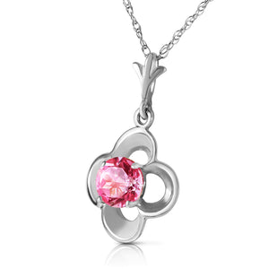 Autumn Serenity Pink Topaz Necklace