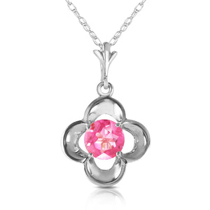 Autumn Serenity Pink Topaz Necklace