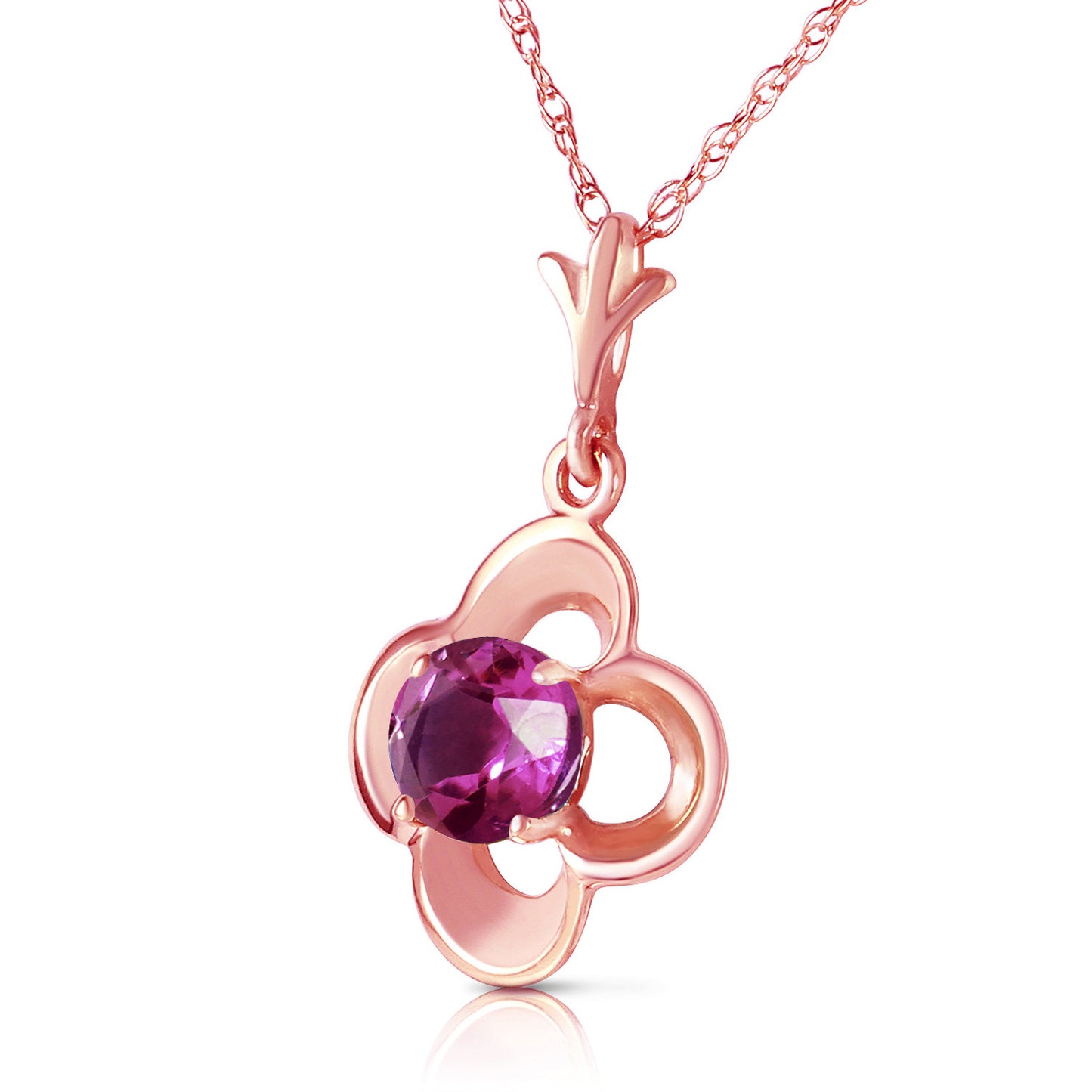 Autumn Serenity Amethyst Necklace