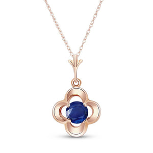 Autumn Serenity Sapphire Necklace