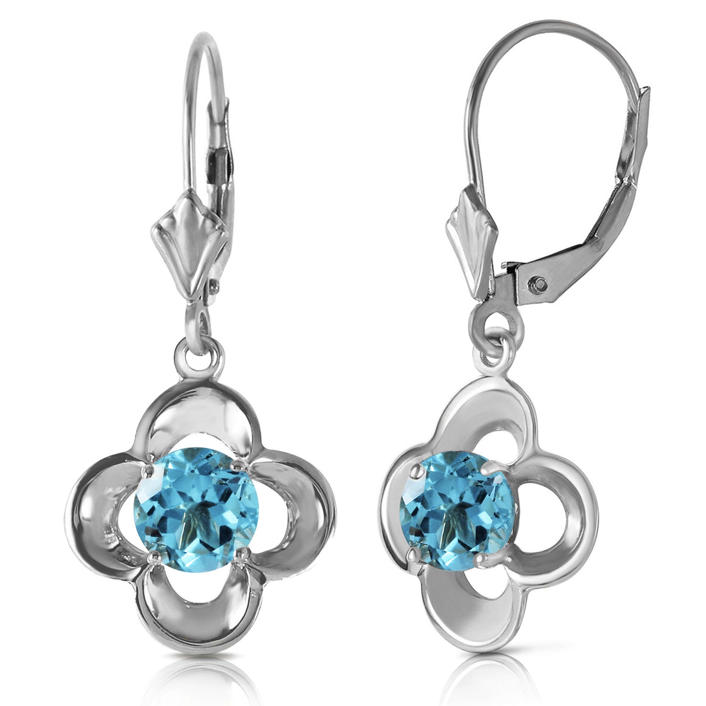 Autumn Serenity Blue Topaz Earrings