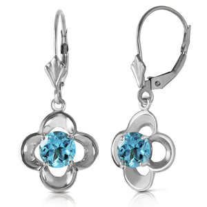 Autumn Serenity Blue Topaz Earrings