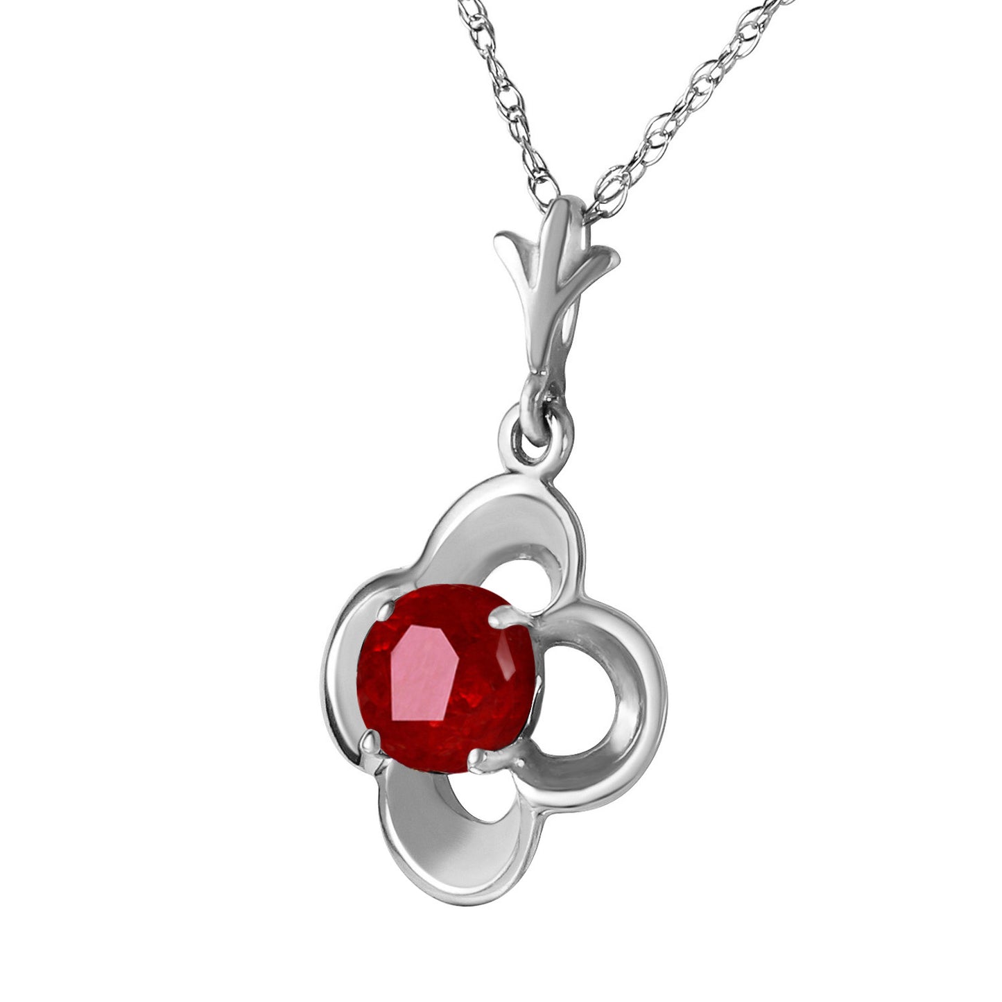 Autumn Serenity Ruby Necklace
