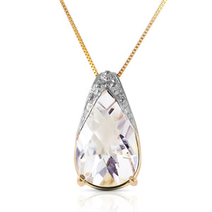 Moonlit Serenity White Topaz Chain