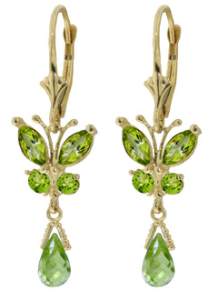 Autumn Breeze Peridot Earrings