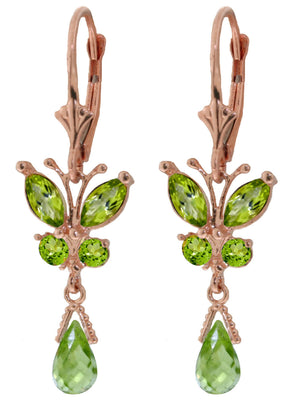 Autumn Breeze Peridot Earrings