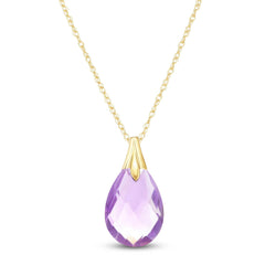 Glistening Glow Amethyst Necklace