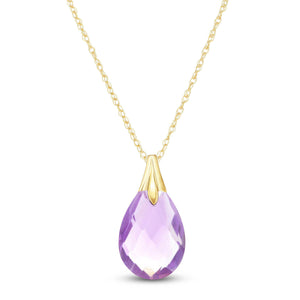 Glistening Glow Amethyst Necklace