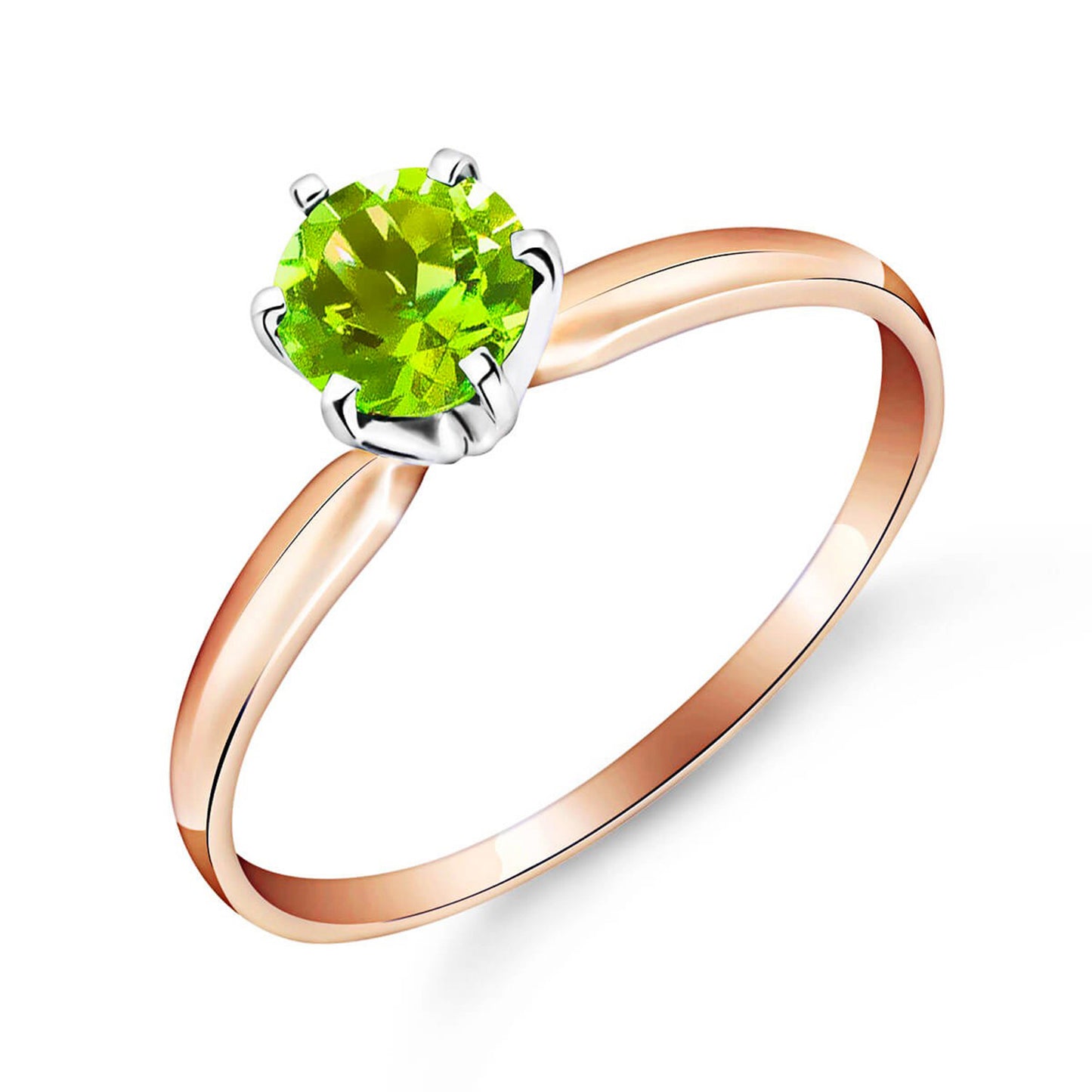 Subtle Serenity Peridot Ring