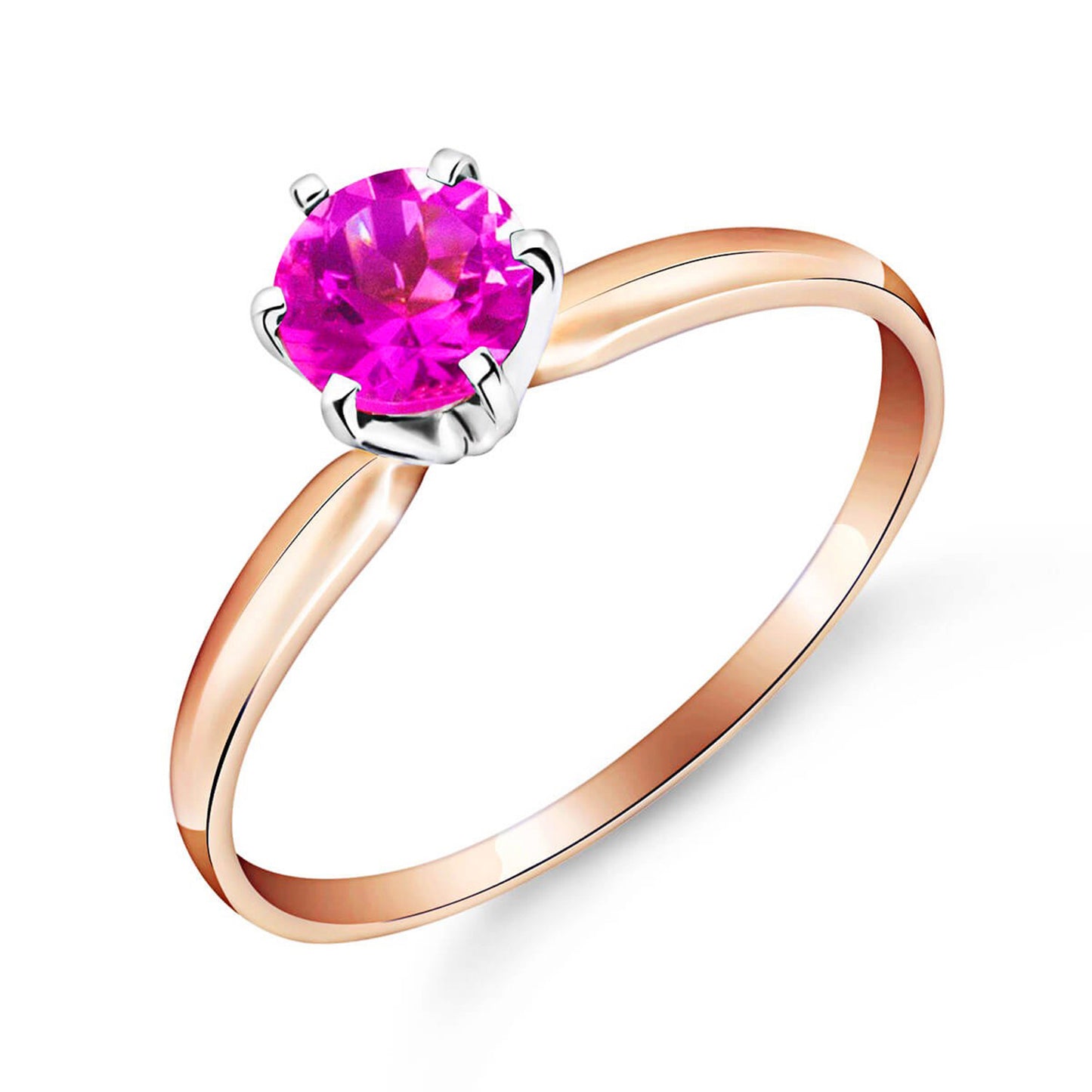 Subtle Serenity Pink Topaz Ring
