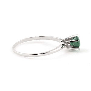 Subtle Serenity Emerald Ring
