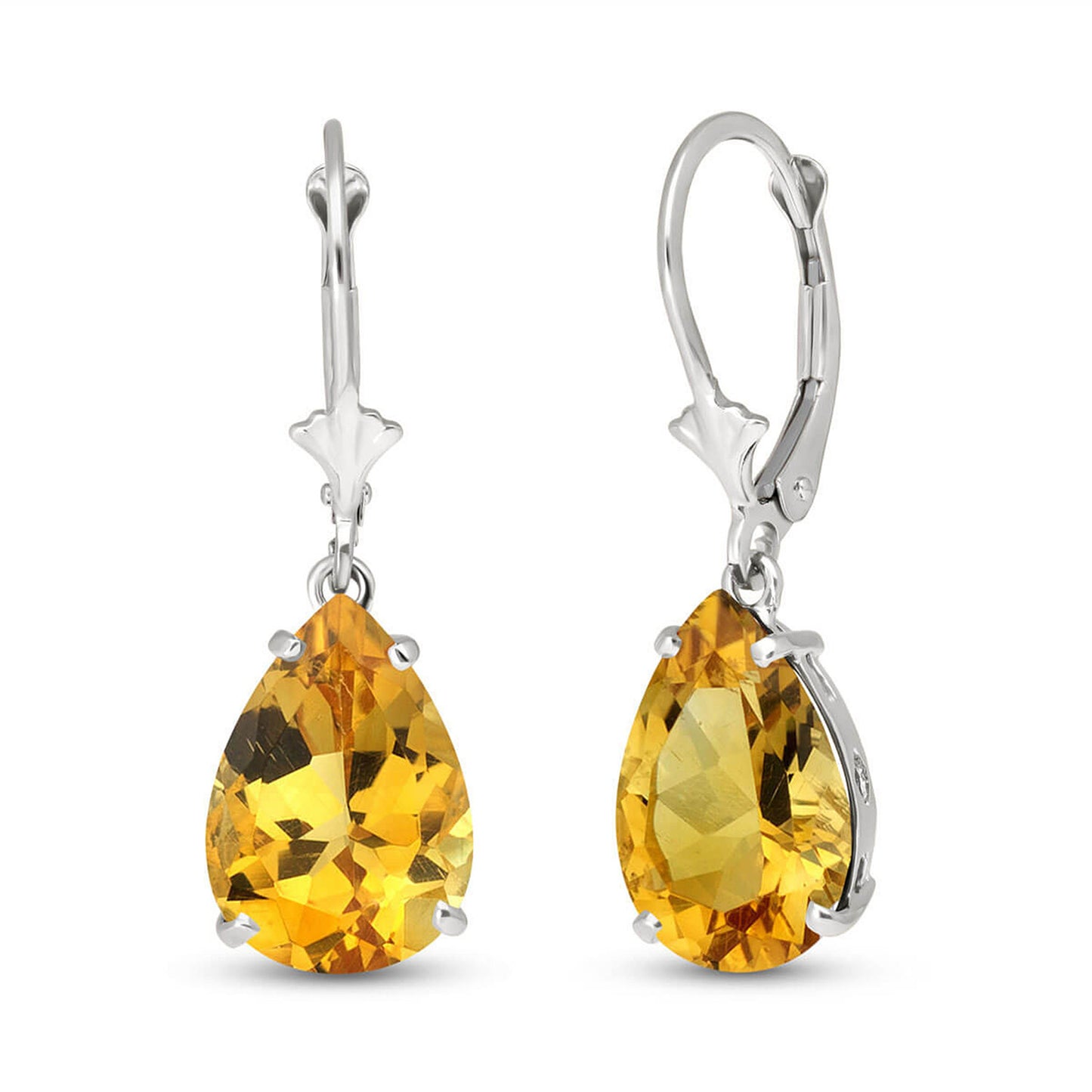 Hidden Light Citrine Earrings