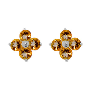 Garden Gem Citrine Earrings