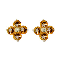 Garden Gem Citrine Earrings