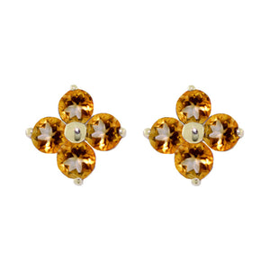 Garden Gem Citrine Earrings
