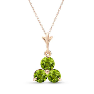 Trinity Gems Peridot Necklace