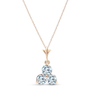 Trinity Gems Aquamarine Necklace