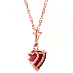 Eternal Love Ruby Necklace