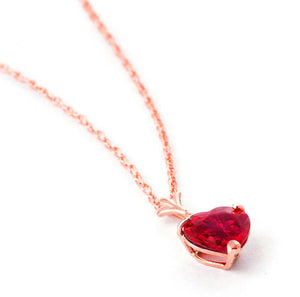 Eternal Love Ruby Necklace