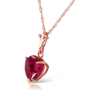 Eternal Love Ruby Necklace