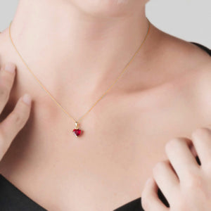 Eternal Love Ruby Necklace