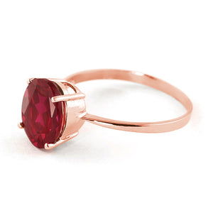 Gleaming Glow Ruby Ring
