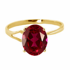 Gleaming Glow Ruby Ring