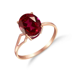 Gleaming Glow Ruby Ring