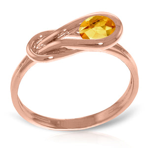 Dreamweaver Citrine Ring
