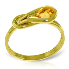 Dreamweaver Citrine Ring