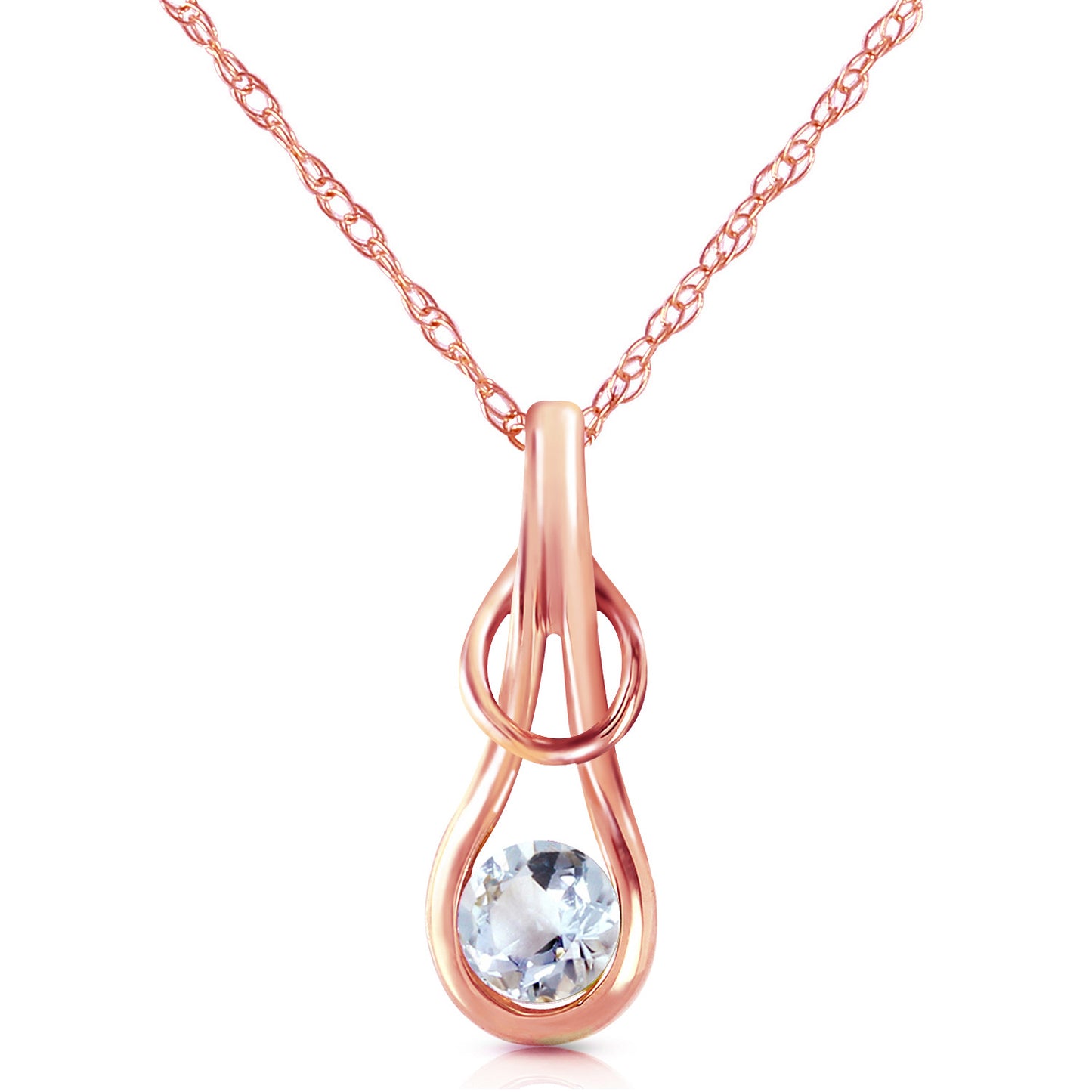 Dreamweaver Aquamarine Necklace