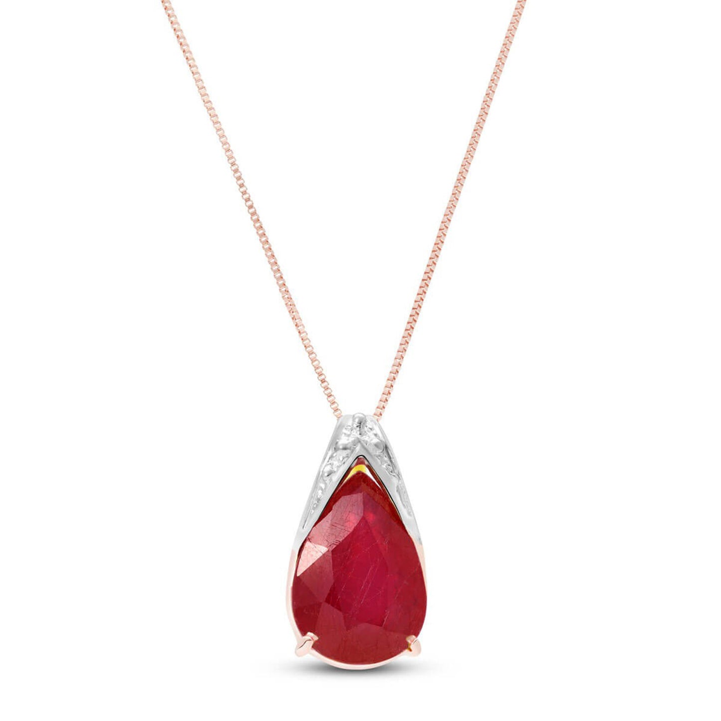 Moonlit Serenity Ruby Chain