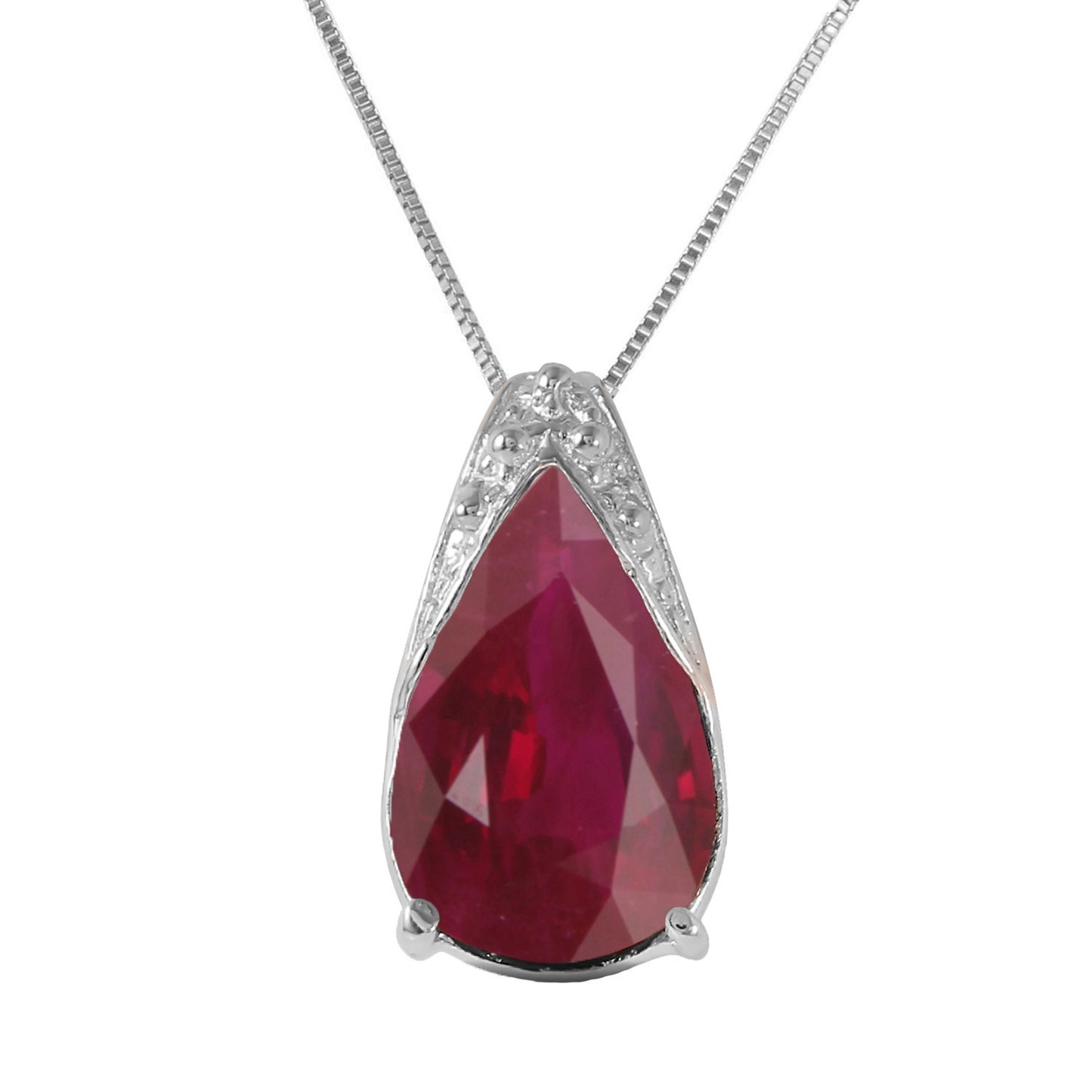 Moonlit Serenity Ruby Chain