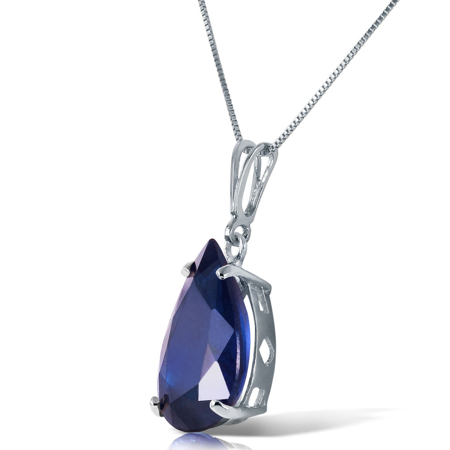 Hidden Light Sapphire Necklace