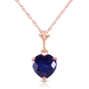 Eternal Love Sapphire Necklace