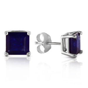 Soulful Edge Sapphire Earrings