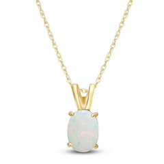 Tranquil Moon Opal Necklace