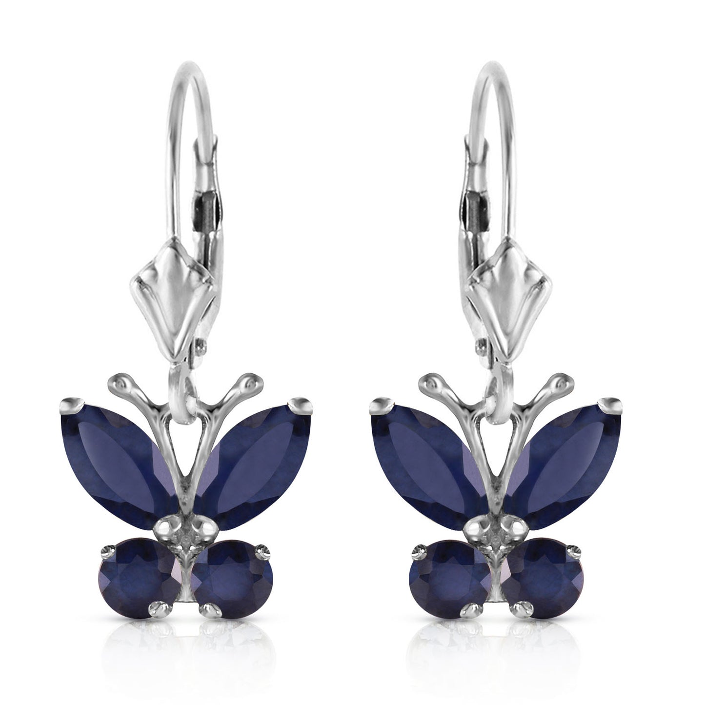 Autumn Breeze Sapphire Earrings