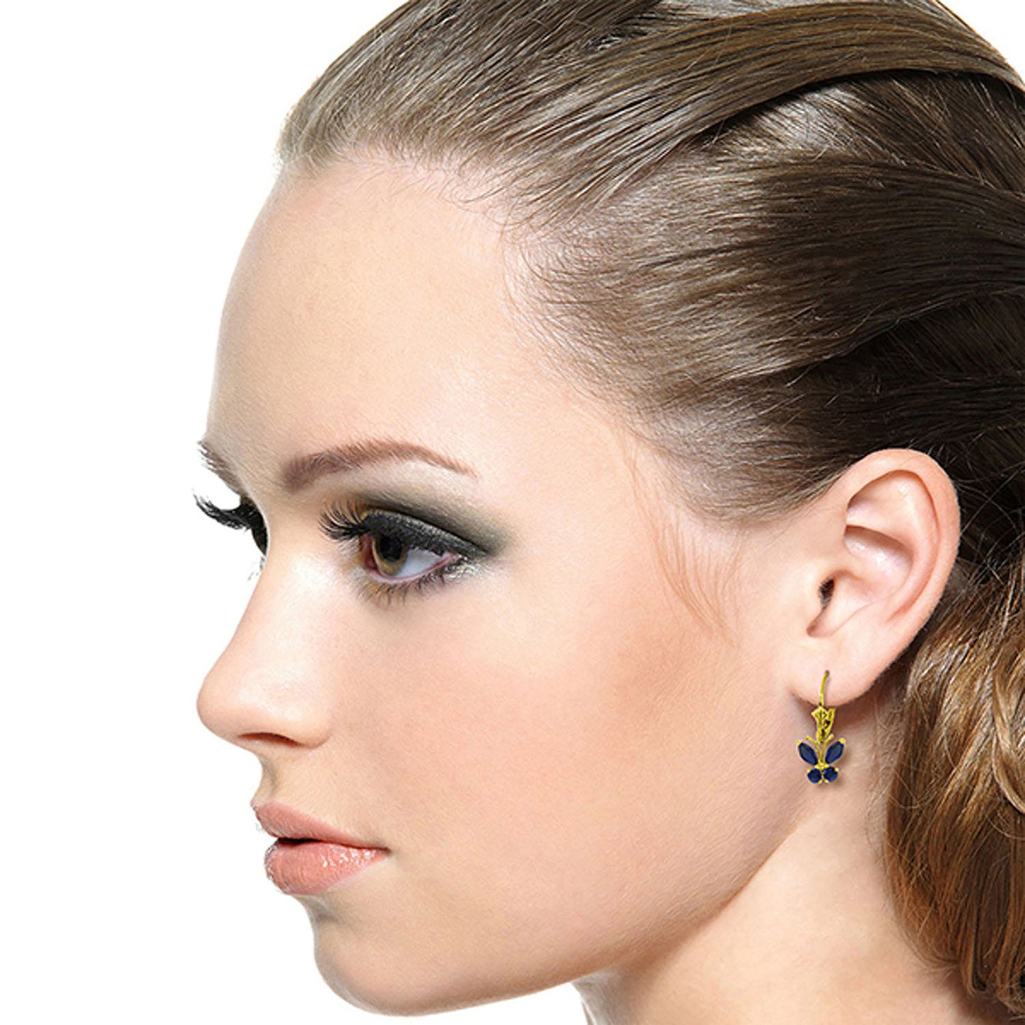 Autumn Breeze Sapphire Earrings