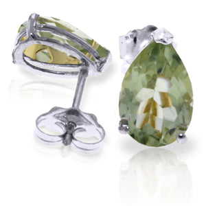 Gleaming Pear Green Amethyst