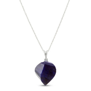 Moonlit Essence Sapphire & Diamond Necklace